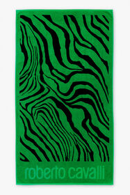 HO Zebra 2000 Print Beach Towel GREEN UALH09-IH010