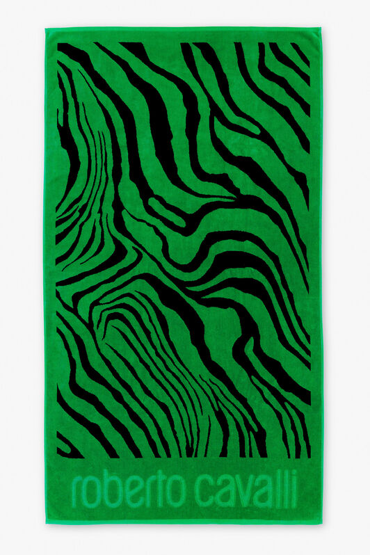 HO Toalla de Playa Estampado Zebra 2000 GREEN UALH09-IH010