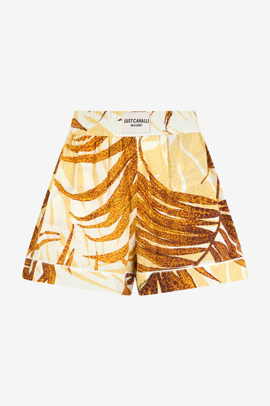 JC Shorts mit Golden Palm-Print DAFFODIL WFT180-WF557