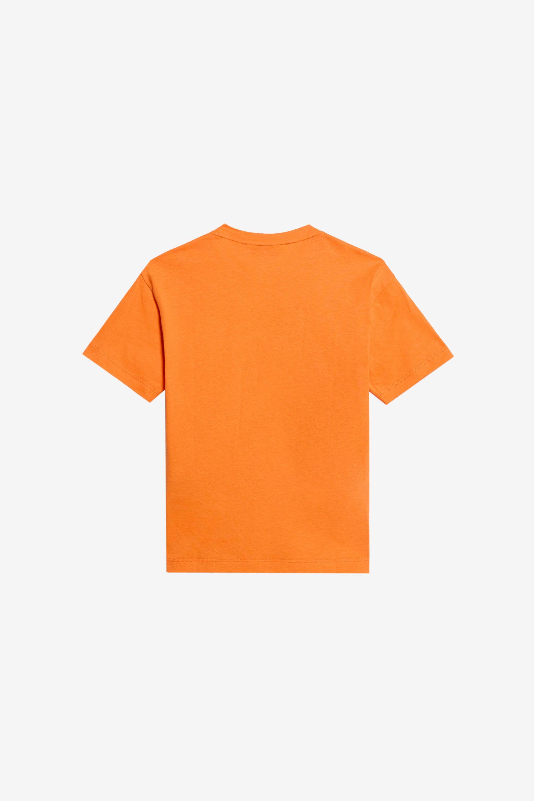 JU T-shirt Stampa Tropical  ORANGE B.OF PARDISE WJT62D-JD001