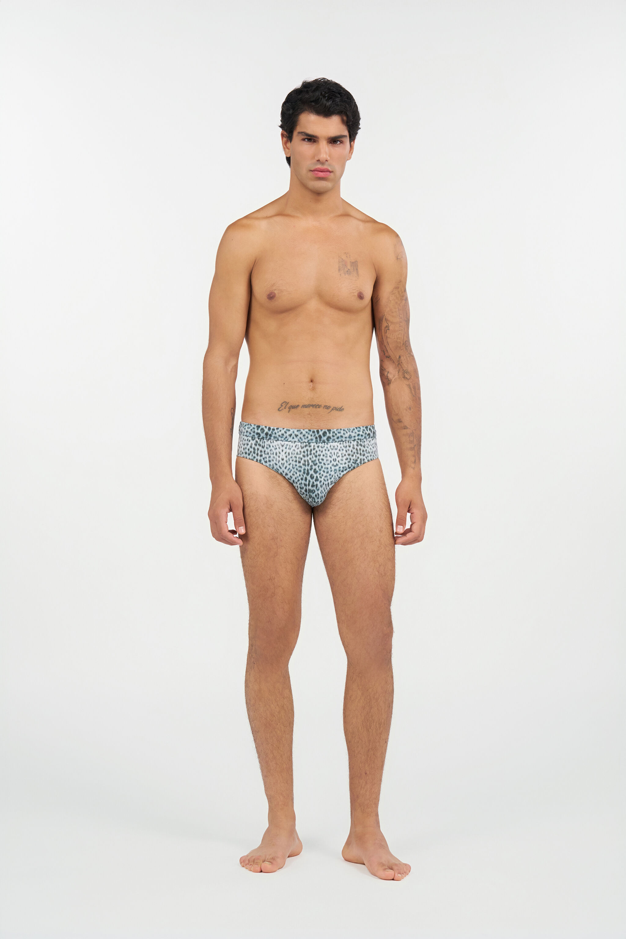 RC Slip-Badehose mit Baby-Jaguar-Print QUIET HARBOR WRH01G-LNR31