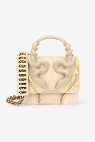 RC Small Ivory Bag With Snakes Ivory VWB003-PZS67