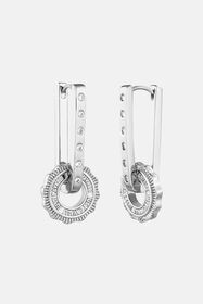 JC Just Cavalli Earrings Silver SALT4C-IT386