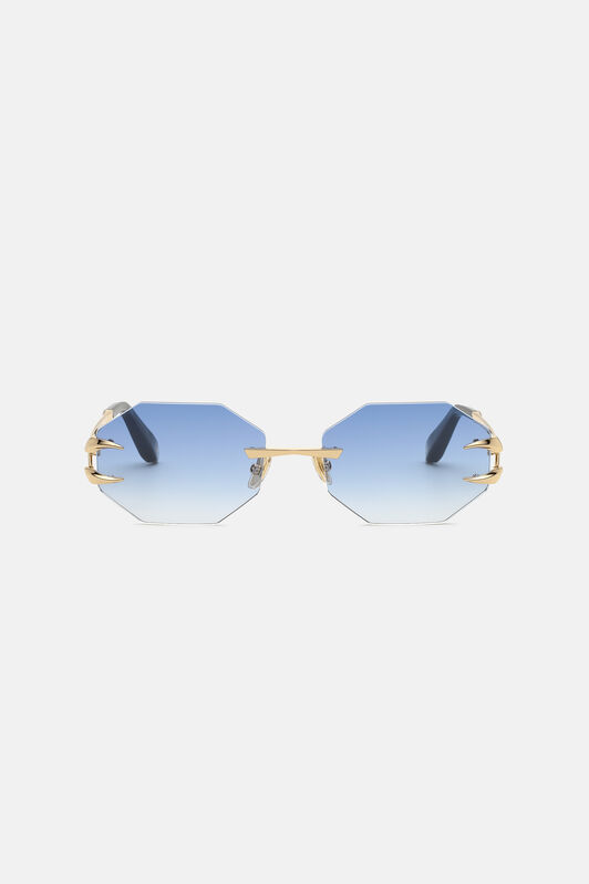 RC Roberto Cavalli Sunglasses - Fang Collection SHINY ROSE GOLD VALD01-ID237