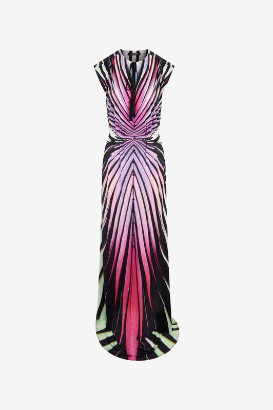 RC Maxikleid Mit Ray Of Paradise-Print MULTICOLOR XKT194-NUM33