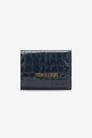 RC Porte-cartes Façon Écailles De Crocodile Bleu foncé TKA002-PZE01