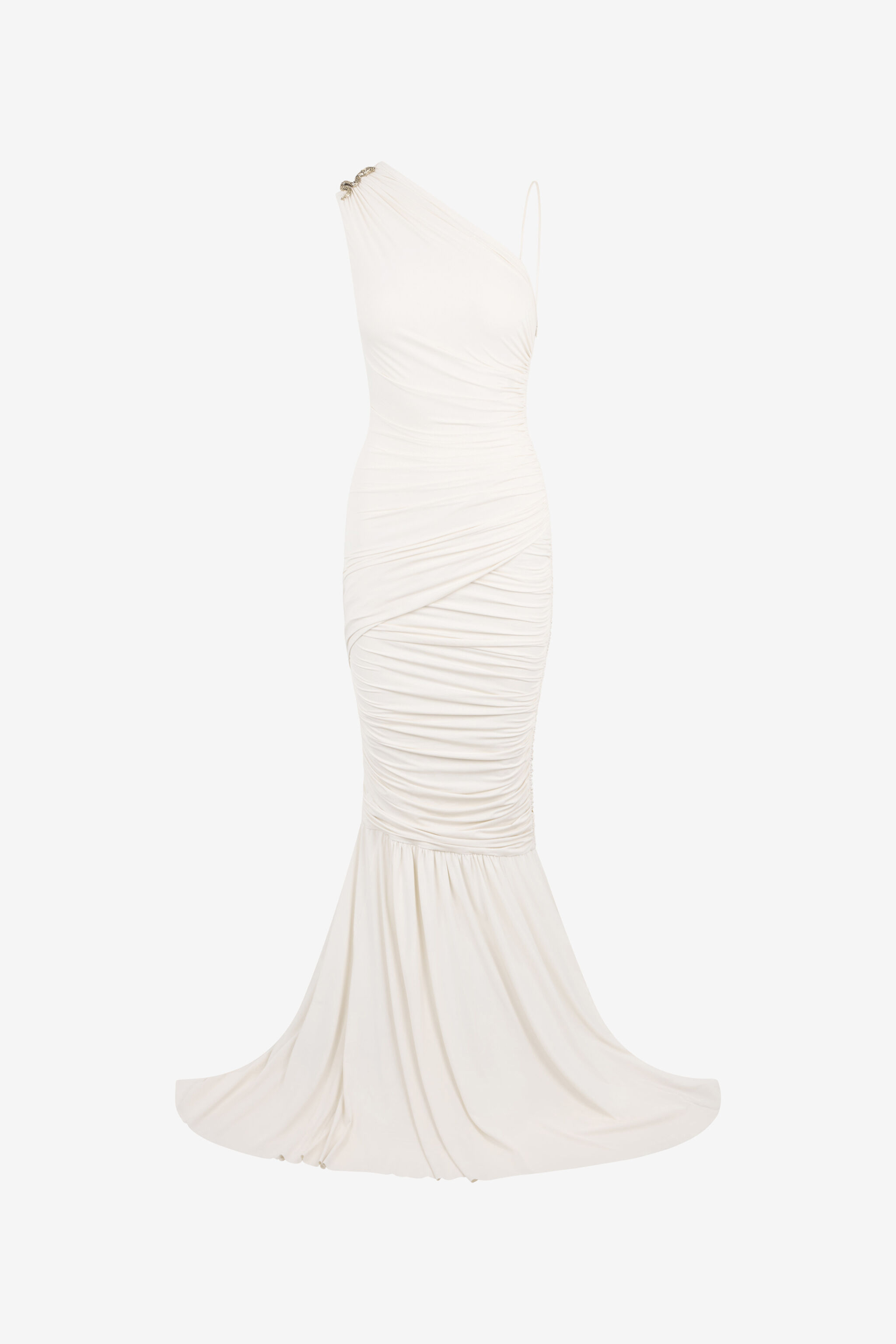 RC Serpentine Kleid Elfenbein IVORY XQT153-LL031