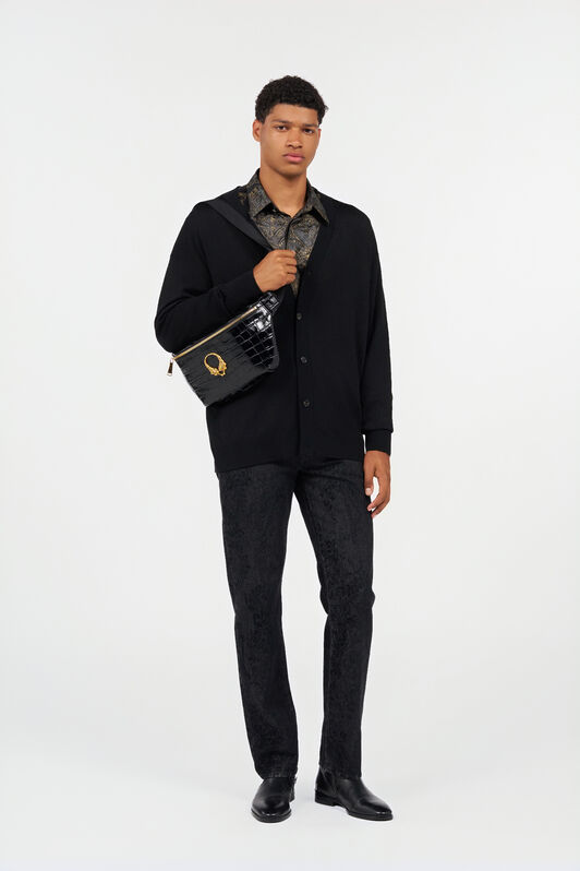 RC Cardigan à motif RC BLACK WRM908-MQ014
