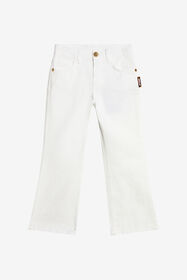JC White Denim Trousers WHITE WFJ21F-DE025