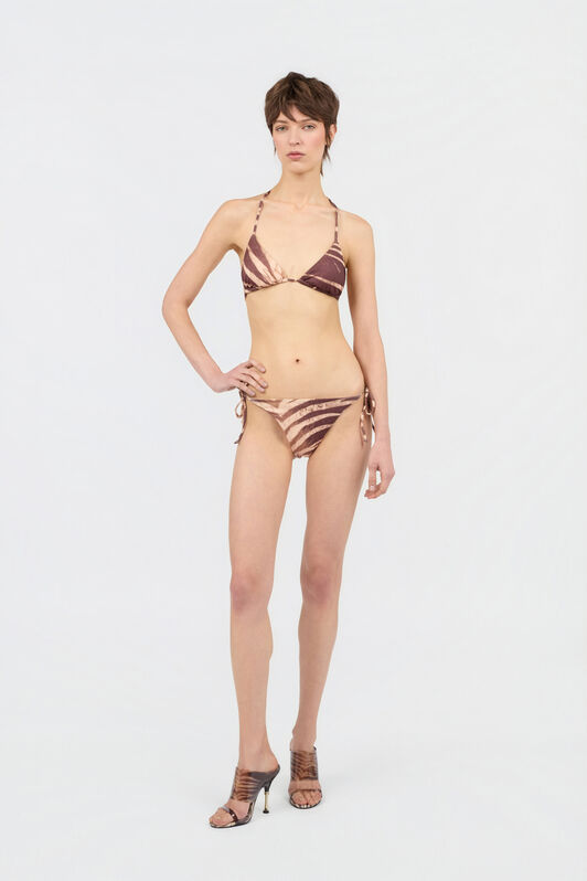 JC Bikini Imprimé Natural Barb 751 BEIGE + 709 MARR WFM032-WF751