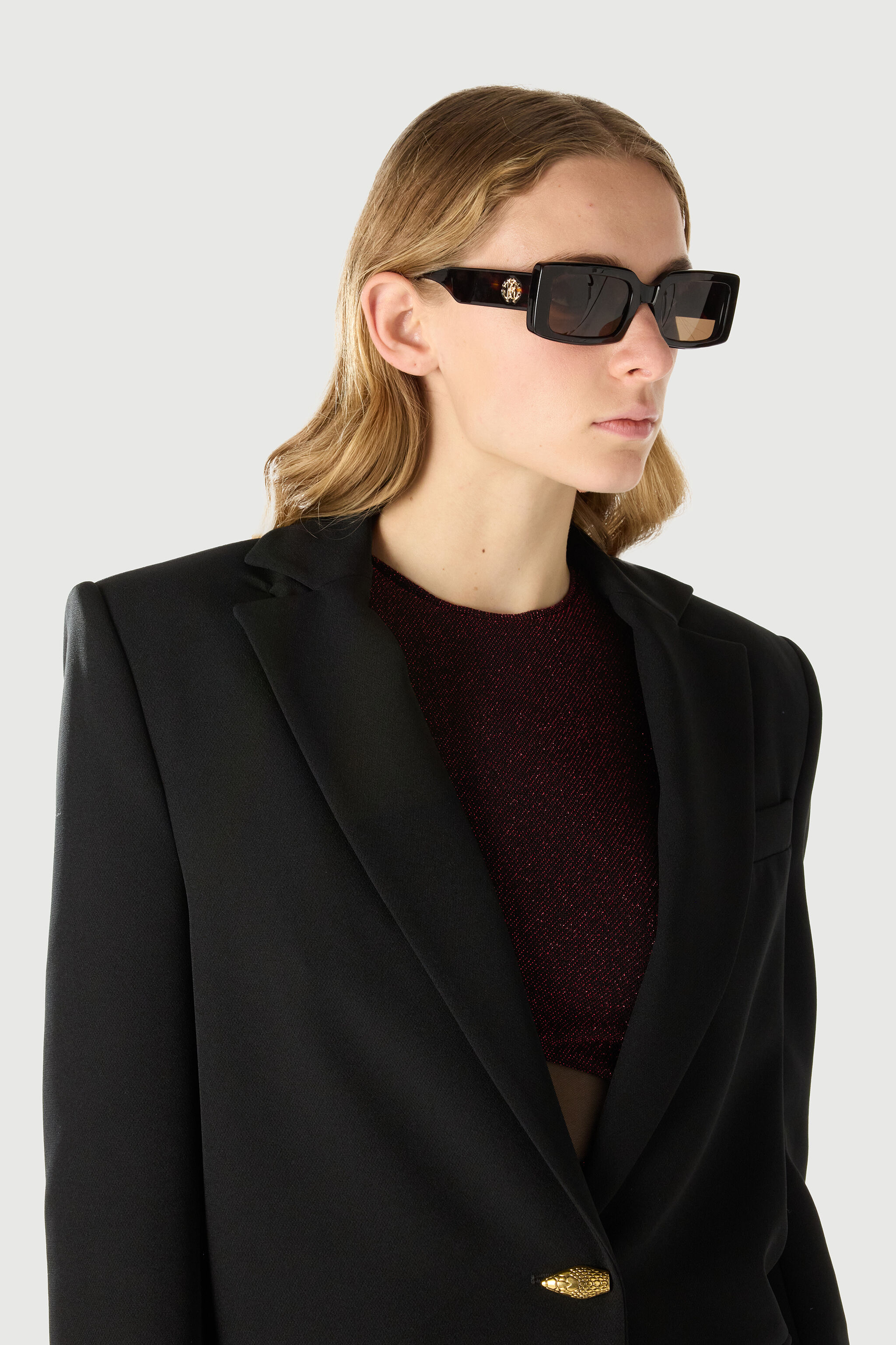 RC Square Sunglasses with RC Monogram Marron SALD43-ID154