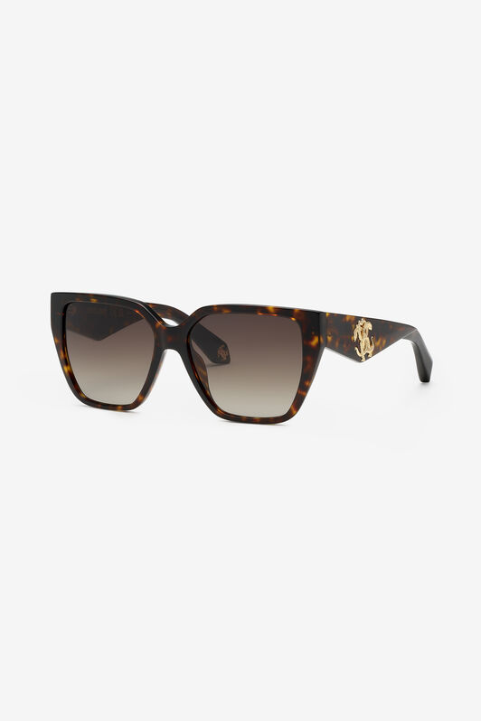 RC Occhiali da sole con frontale ampio e femminile. SHINY BROWN/YELLOW H UALD16-ID211