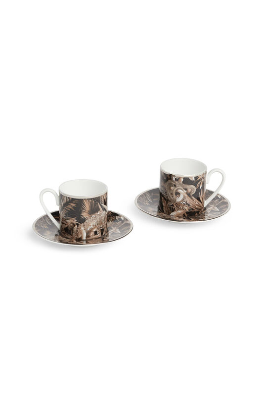 HO Tropical Jungle Black Kaffeeservice VARIANTE UNICA GWLBCO-IBAAP
