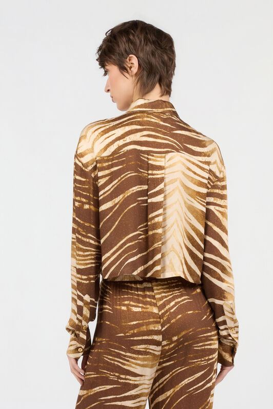 JC Hemd mit Natural Barb-Print SABBIA WFT251-WF649