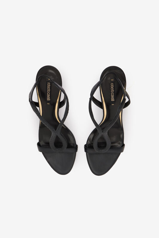 RC Schwarze Lederpumps BLACK WKS005-PZ319