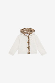 JU Jacket with leopard print details AVORY VJT691-5OO52