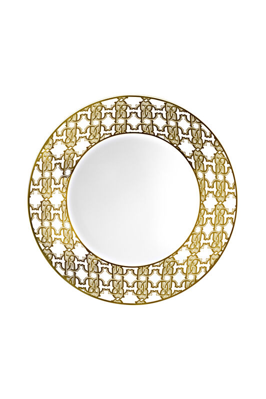 HO MONOGRAM GOLD 2 SOUP PLATES Gold RALA37-IA042
