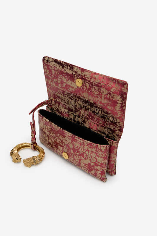 RC Pochette Roar Burdeos Cuero Laminado RED RKB012-PG012
