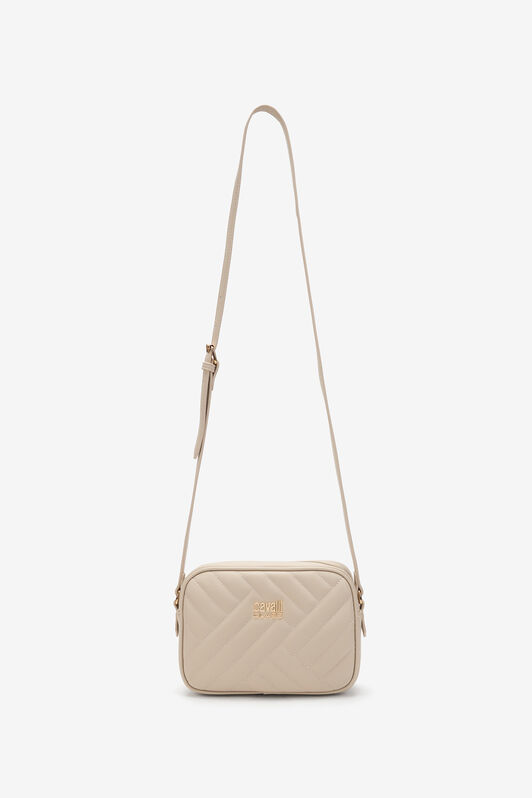 CL Gestepptes Crossbody-Tasche BEIGE SXB00E-AB076