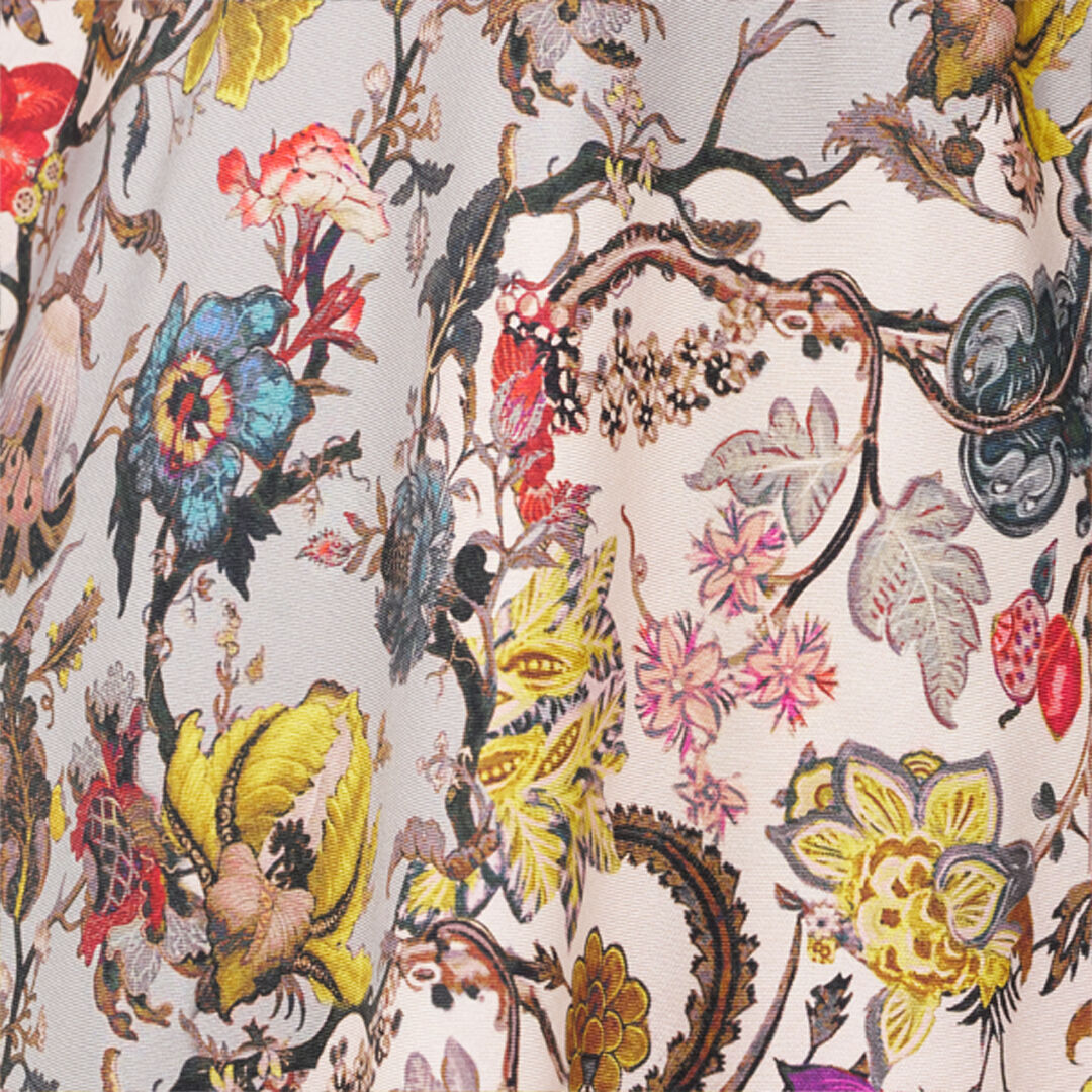 RC Top à motif Florentine Flowers BEIGE WQT605-OZR29