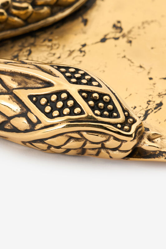 RC Collana Choker Oro Anticato Con Serpente OLD GOLD WWG003-AM001