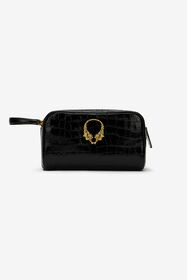 RC Beauty Case In Pelle Nera BLACK WRA001-PZ975
