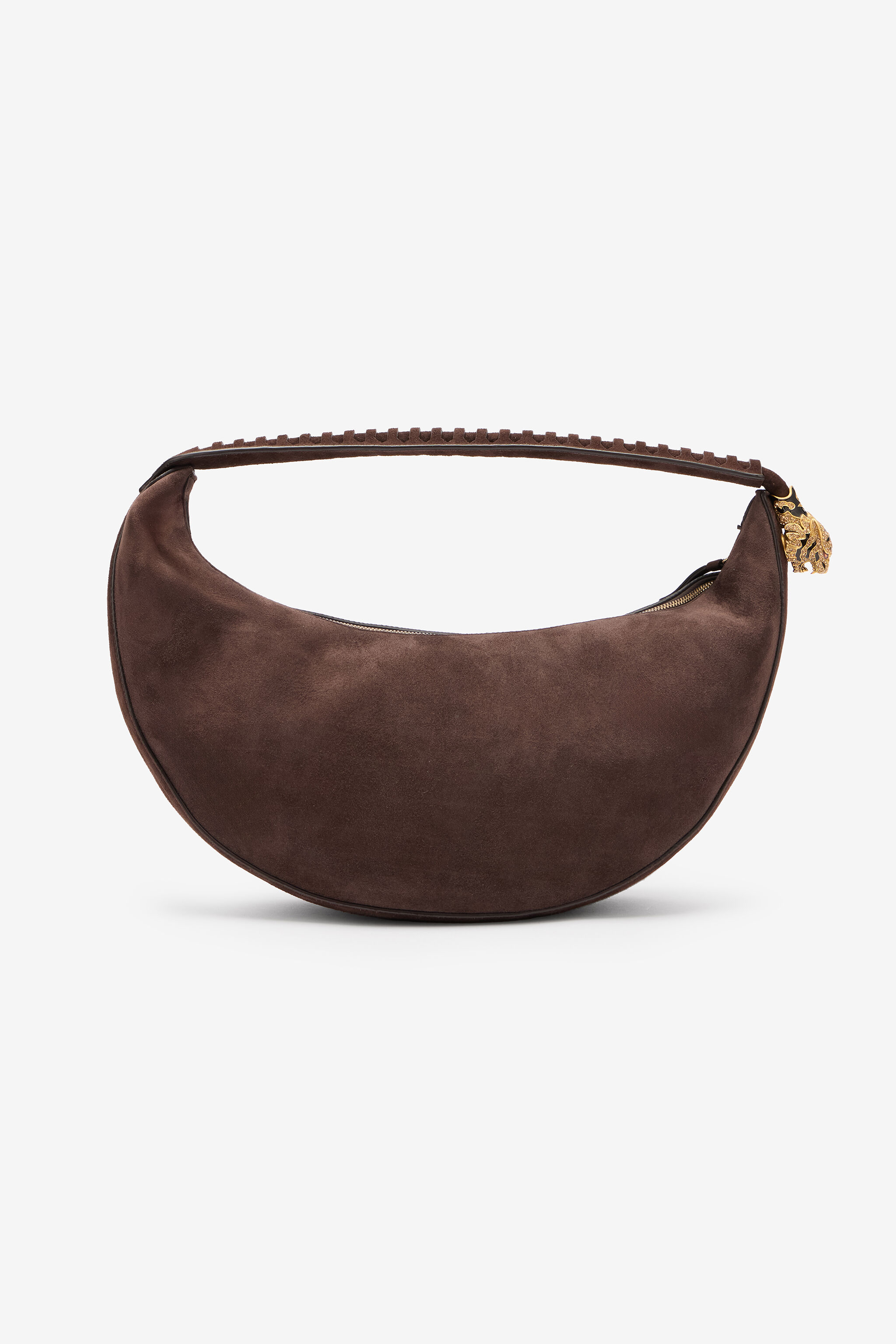RC Hobo Roar Bag Aus Veloursleder Braun VKB006-PC002