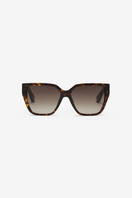 RC Sunglasses with wide and feminine front SHINY BROWN/YELLOW H UALD16-ID211