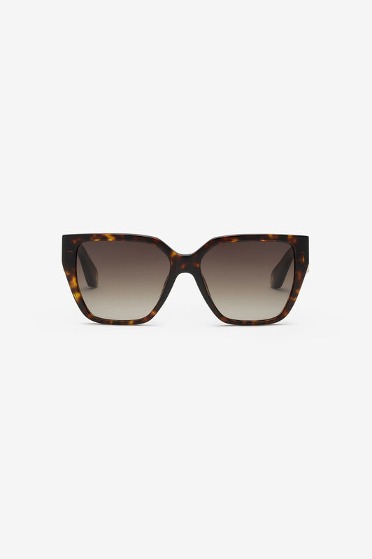 RC Occhiali da sole con frontale ampio e femminile. SHINY BROWN/YELLOW H UALD16-ID211