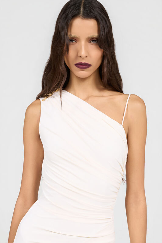RC Serpentine Kleid Elfenbein IVORY XQT153-LL031