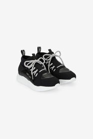 RC Zapatillas Con Apliques Efecto Serpiente Negro POS01B-PZO06