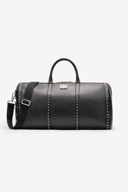 RC Tumbled Leather Travel Bag Black VRB009-PZB05