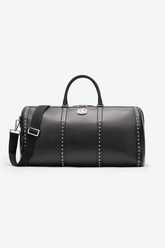 RC Bolso De Viaje De Piel Abatanada Negro VRB009-PZB05