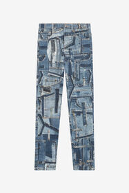 RC Skinny Patchwork Capsule Collection Jeans Blue UWJ252-DS001