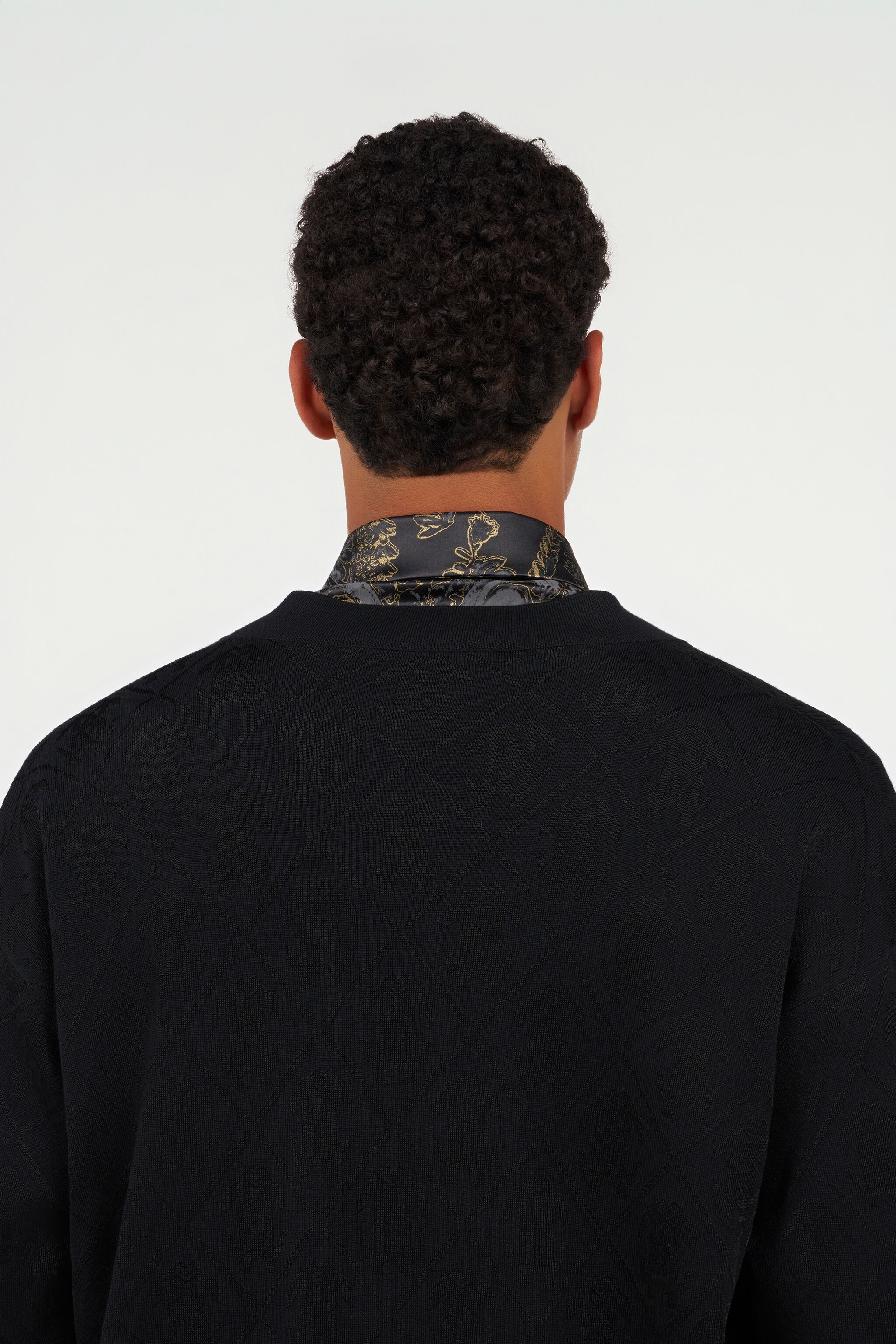 RC Cardigan à motif RC BLACK WRM908-MQ014