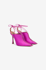 RC Lace-Up Mules Fuchsia UWS008-FL113