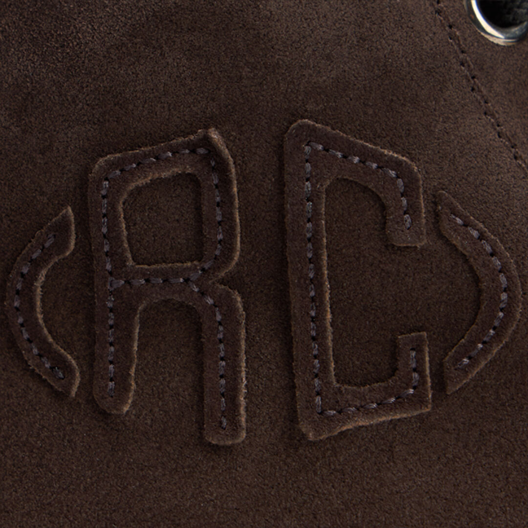 RC Hohe Sneakers in Schokoladenbraun mit Monogramm RC CHOCOLATE VRS019-PNM00