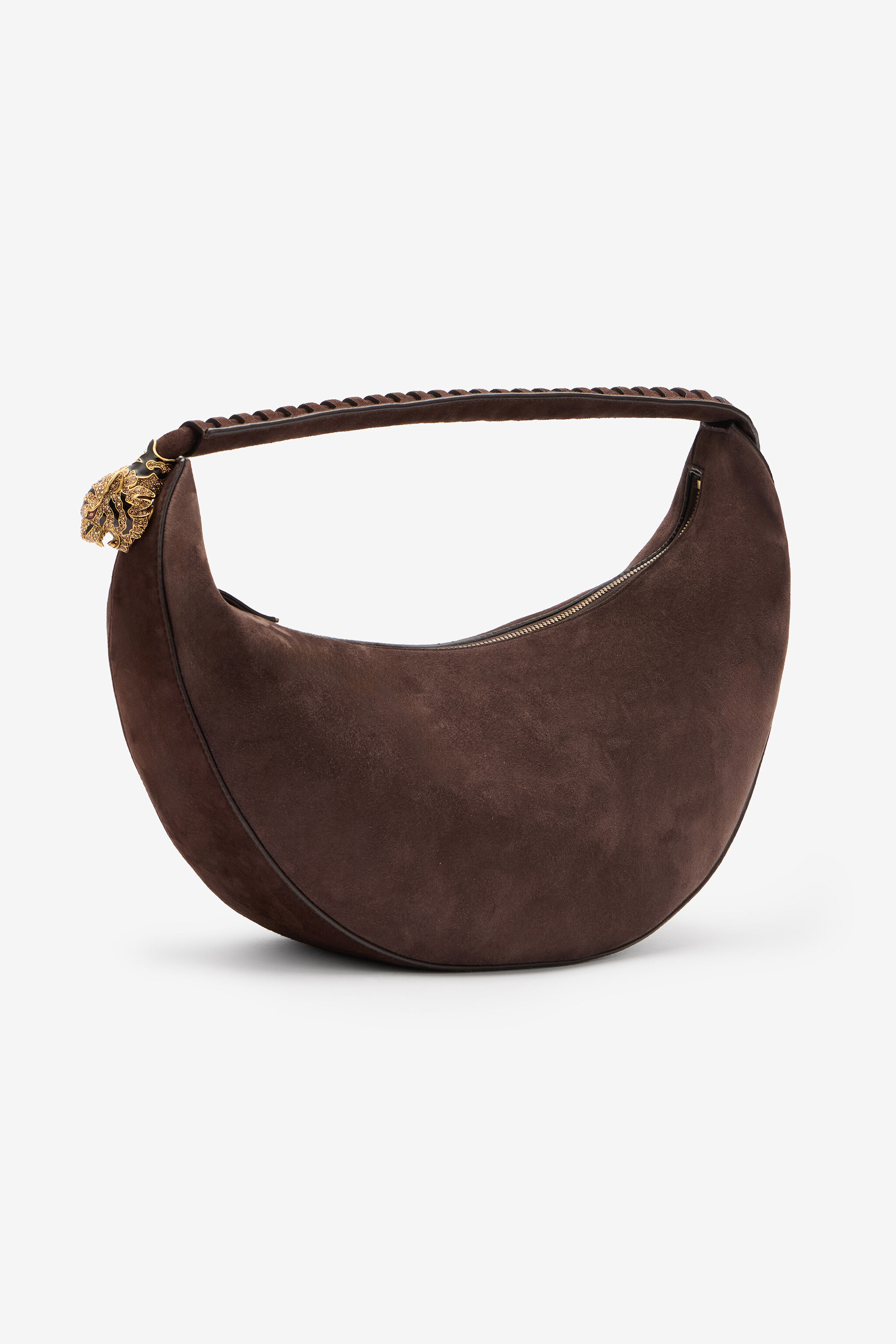 RC Hobo Roar Bag Aus Veloursleder Braun VKB006-PC002