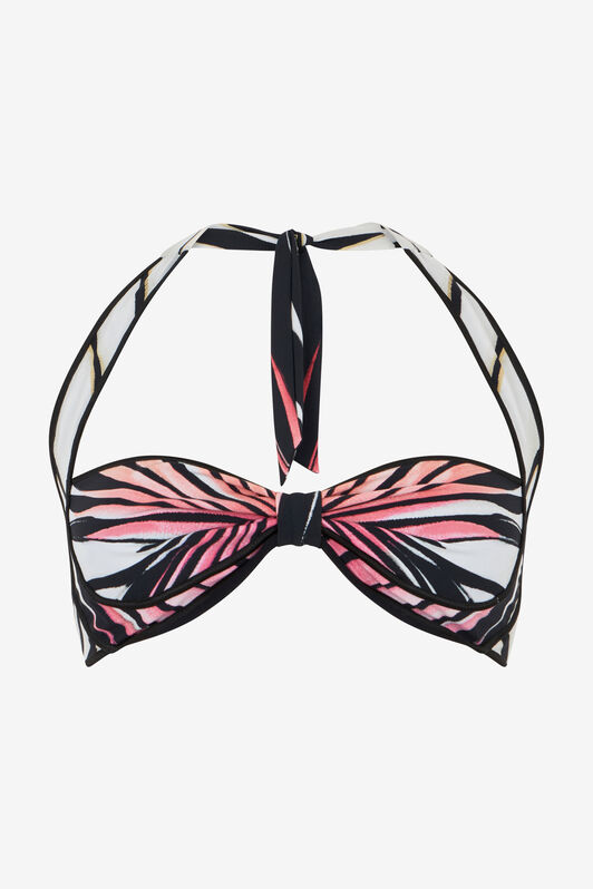 RC Bikini-Oberteil mit Ray Of Paradise-Print CORAL XKW014-HVM33