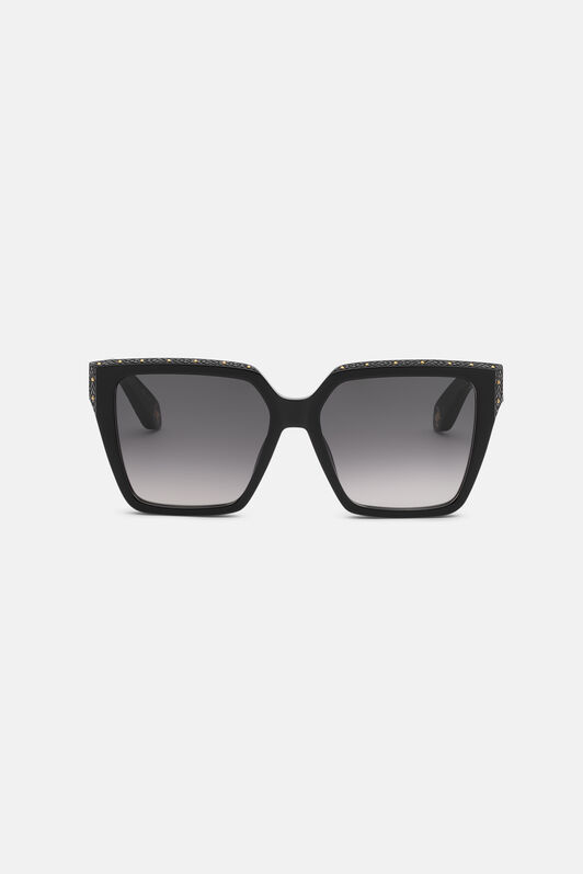 RC Lunettes de soleil larges et féminines SHINY BLACK VALD11-ID249