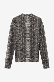 RC Python Print Sweatshirt PYTHON DARK GREY SOT66I-CF050