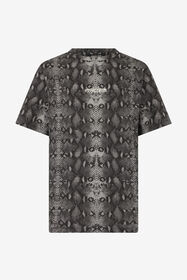 RC T-Shirt Mit Python-Print PYTHON DARK GREY SOT60L-JD020