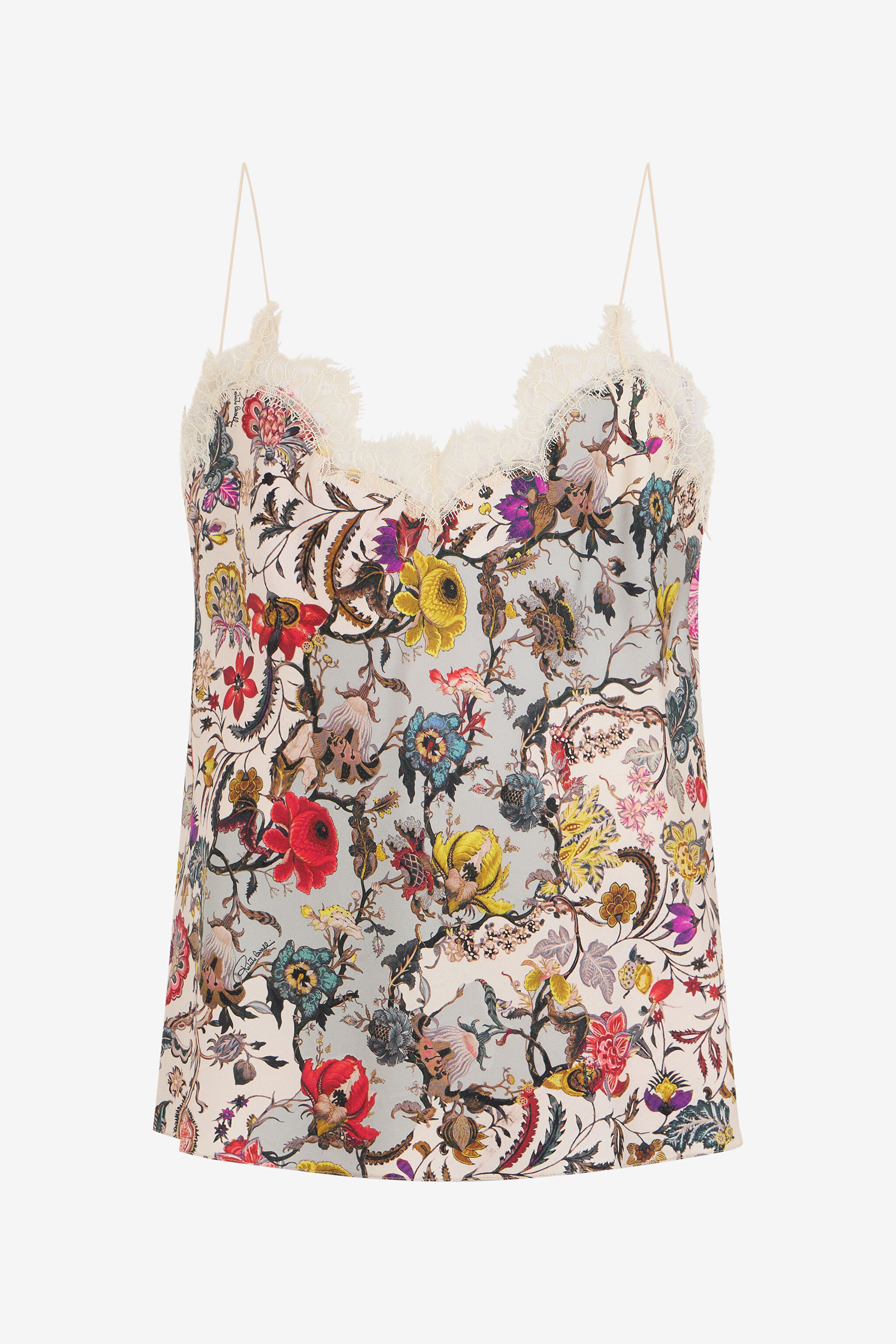 RC Top à motif Florentine Flowers BEIGE WQT605-OZR29
