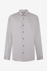 RC Grey Shirt with Monogram RC Embroidery BLACK SOT70P-FN006