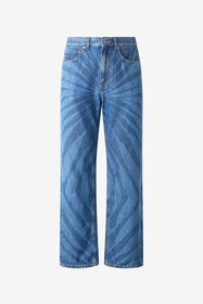 RC Jeans in patterned denim Blue TRJ215-VT001