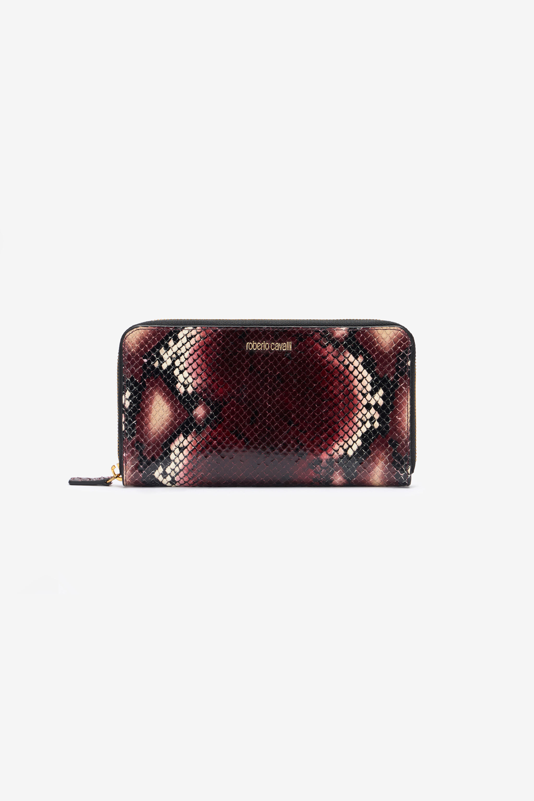 RC Cartera Con Cremallera De Piel Gofrada Morado TKA006-PZ02S