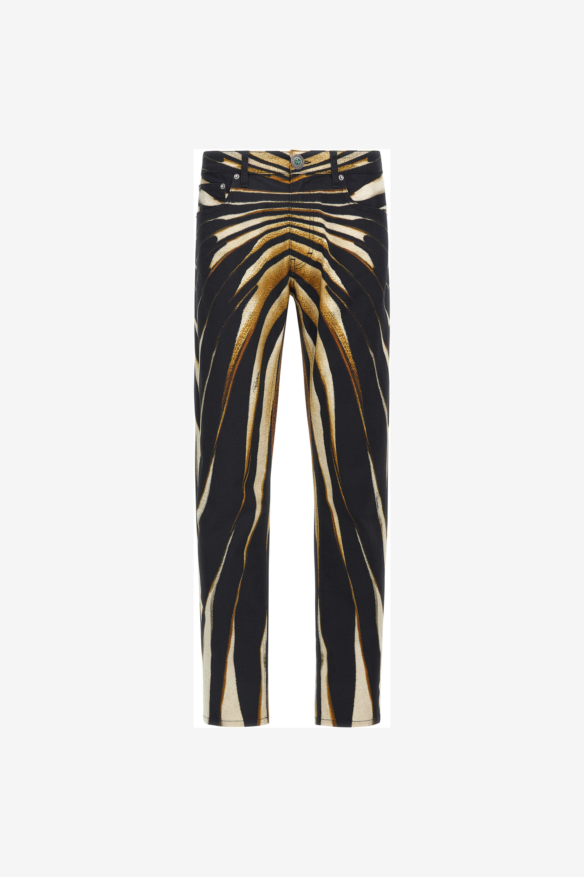 RC Jeans Hosen mit Ray of Gold Druck Gold RMJ211-DXI34