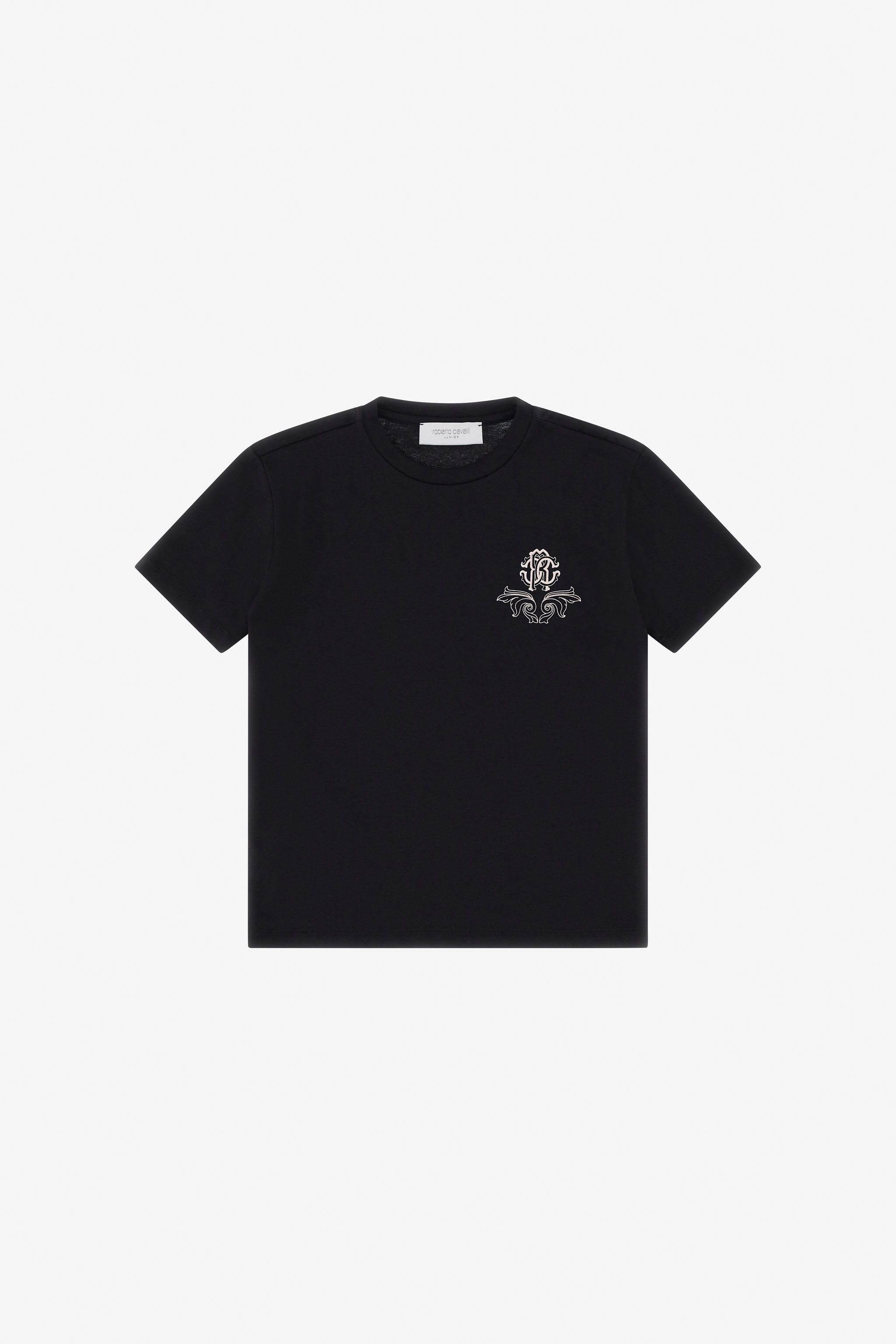 JU Camiseta con logo RC Negro TJT60X-JD001
