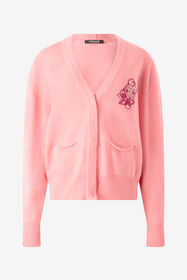 RC Cardigan With Mirror Snake Monogram Pink VKM908-MQ013