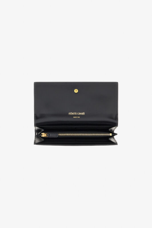 RC Cartera De Piel Negra Con Monogram RC Negro SKA002-PZ172